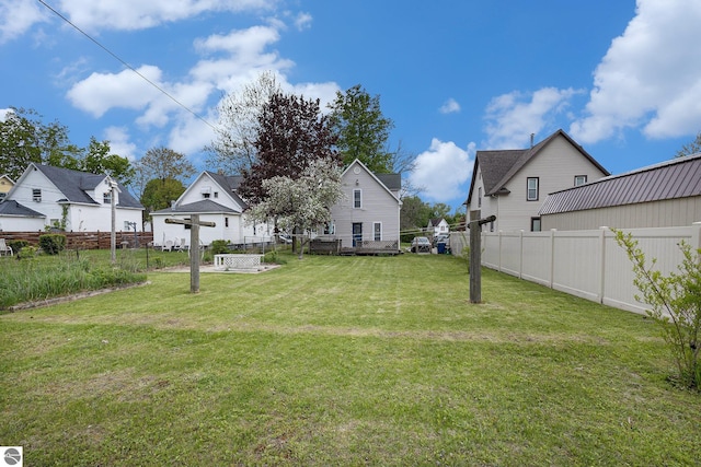 832 Wallace St, Cadillac, MI 49601 - view of yard featuring a residential view