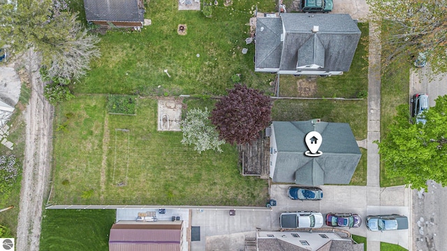 832 Wallace St, Cadillac, MI 49601 - aerial view