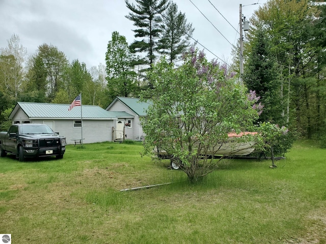 1148 Horseshoe Dr, Alger, MI 48610 - view of green lawn