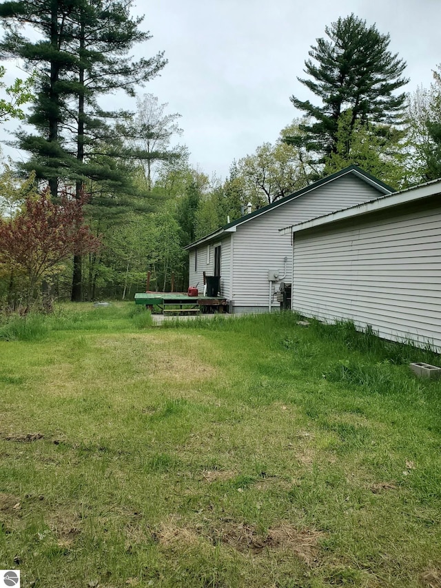 1148 Horseshoe Dr, Alger, MI 48610 - view of yard