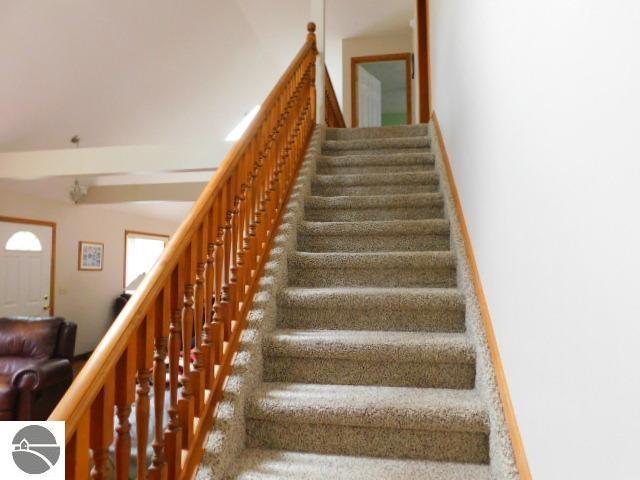12149 Cabin Ln, Rapid City, MI 49676 - view of staircase