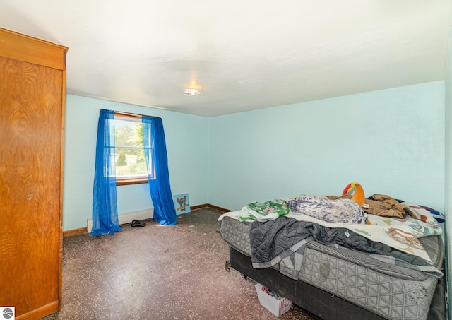 6770 N Crystal, Vestaburg, MI 48891 - bedroom featuring baseboards and tile patterned floors