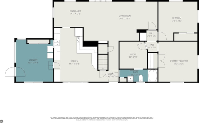 6770 N Crystal, Vestaburg, MI 48891 - property floor plan