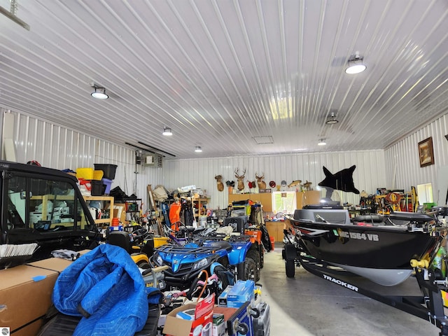 6238 E Gallivan Rd, Cedar, MI 49621 - view of garage