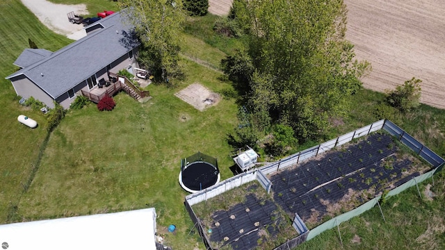10745 W Remick Rd, Blanchard, MI 49310 - view from above of property