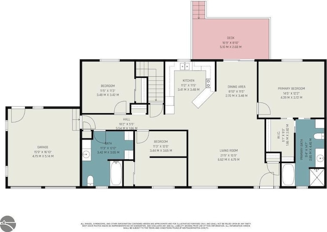 10745 W Remick Rd, Blanchard, MI 49310 - floor plan / room layout