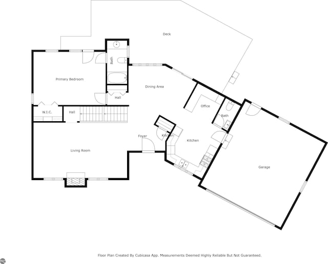 4809 N Alamando Rd, Coleman, MI 48618 - property floor plan