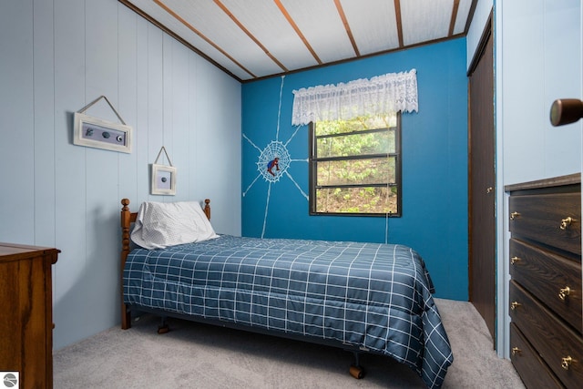 1912 Rosenburg Rd, Kalkaska, MI 49646 - carpeted bedroom with a closet