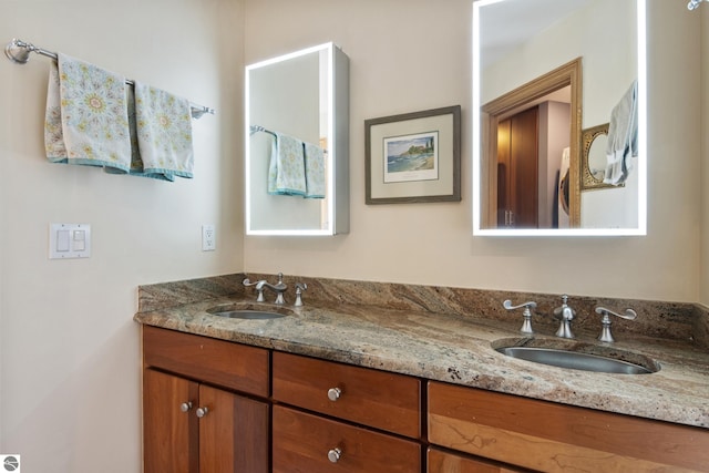 11896 Cabana Shores Rd, Williamsburg, MI 49690 - full bath with double vanity