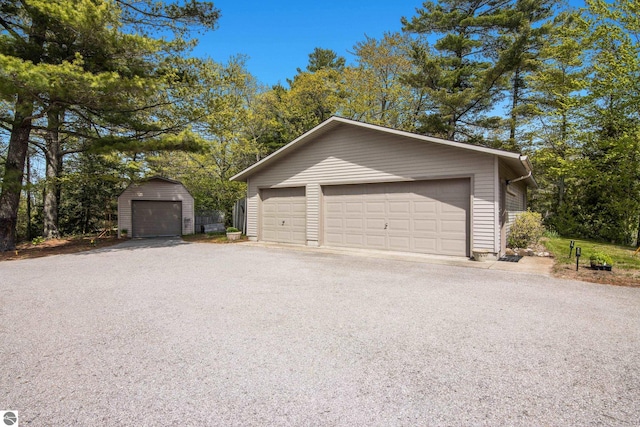 11896 Cabana Shores Rd, Williamsburg, MI 49690 - view of detached garage