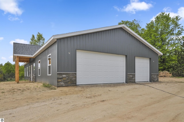 11285 Lakeshore Dr, Buckley, MI 49620 - view of detached garage