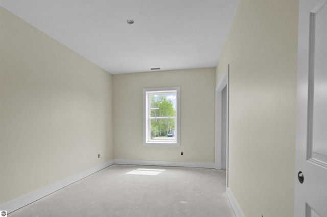 11285 Lakeshore Dr, Buckley, MI 49620 - unfurnished room featuring baseboards and unfinished concrete floors
