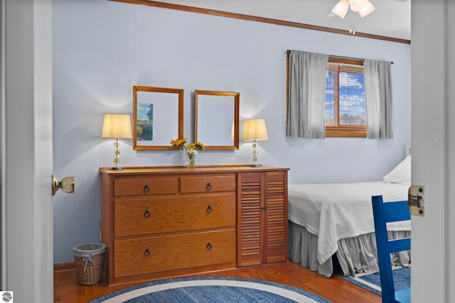 906 Michigan Ave, Frankfort, MI 49635 - bedroom featuring wood finished floors