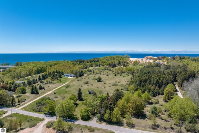 906 Michigan Ave, Frankfort, MI 49635 - drone / aerial view of a nearby body of water