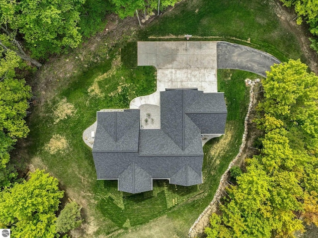6848 S Carol Ann Dr, Traverse City, MI 49684 - aerial view of property's location