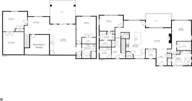 6848 S Carol Ann Dr, Traverse City, MI 49684 - property floor plan