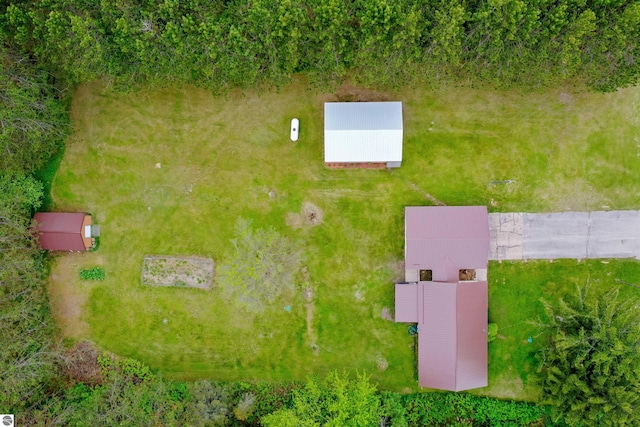 6148 S 27th Rd, Cadillac, MI 49601 - bird's eye view