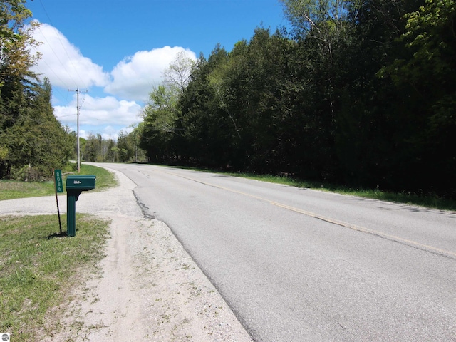 8086 Narrow Gauge Rd, Beulah, MI 49617 - view of asphalt street