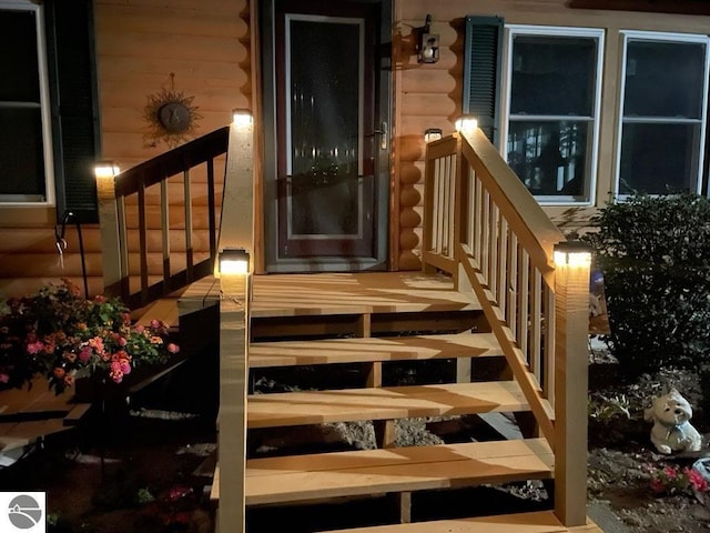 8086 Narrow Gauge Rd, Beulah, MI 49617 - view of entrance to property