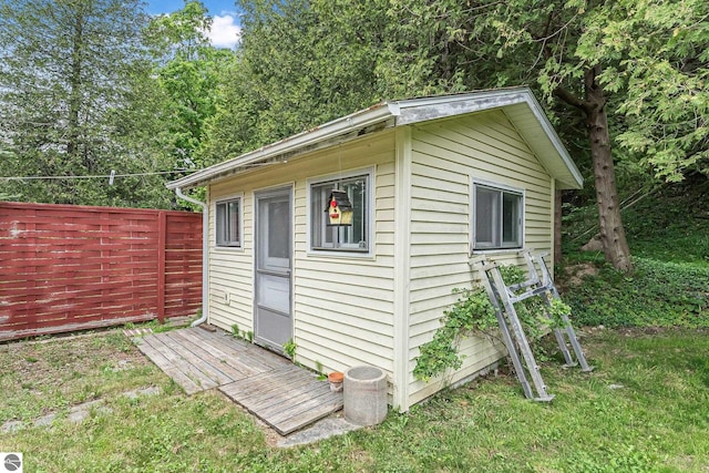 7510 Crystal Dr, Beulah, MI 49616 - view of outdoor structure