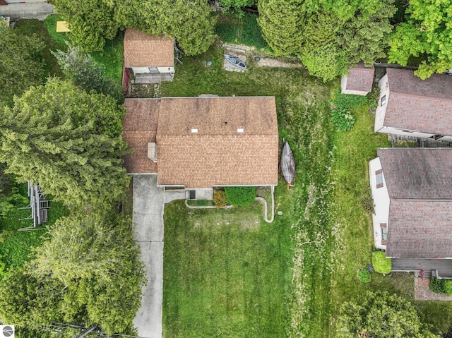 7510 Crystal Dr, Beulah, MI 49616 - aerial view