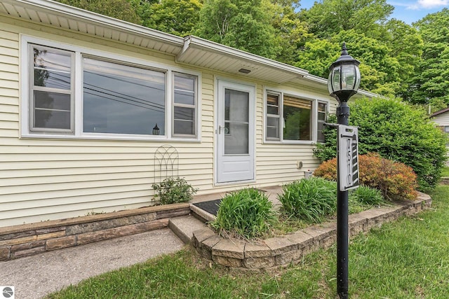 7510 Crystal Dr, Beulah, MI 49616 - view of exterior entry