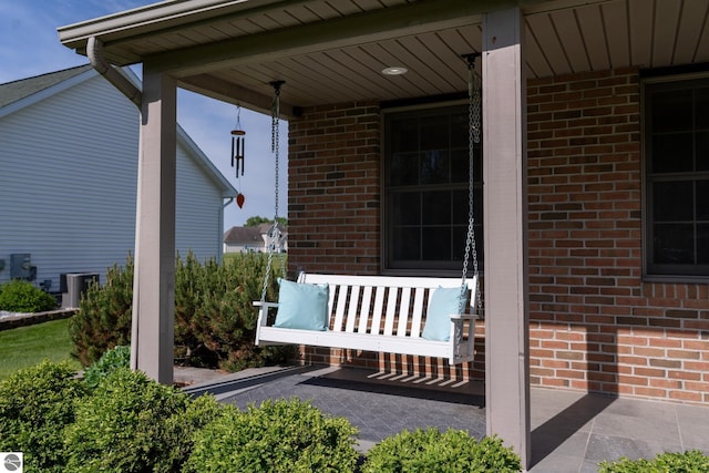 2152 Cornerstone Dr, Mount Pleasant, MI 48858 - view of covered porch