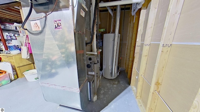 2152 Cornerstone Dr, Mount Pleasant, MI 48858 - utilities featuring gas water heater and heating unit