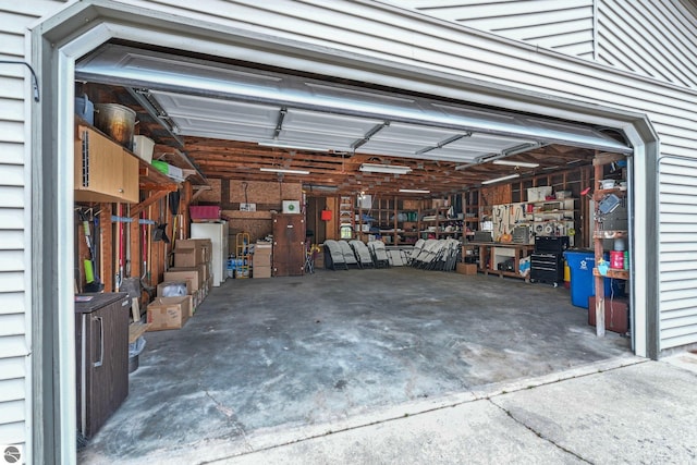 217 Winona Pl, Cadillac, MI 49601 - view of garage