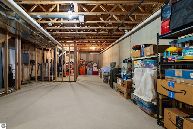 1491 Kent St Unit 9, Traverse City, MI 49686 - view of unfinished basement