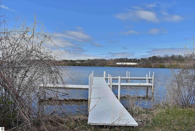 1491 Kent St Unit 9, Traverse City, MI 49686 - dock featuring a water view