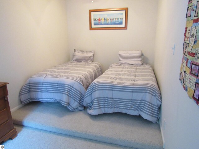 2011 Douglas Dr, Tawas City, MI 48763 - bedroom with carpet