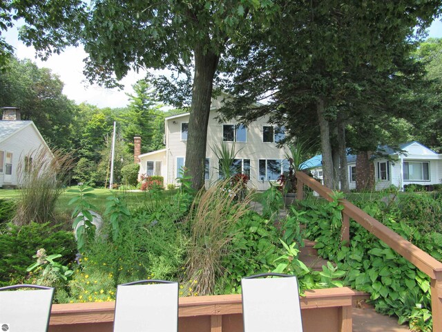 2011 Douglas Dr, Tawas City, MI 48763 - view of yard