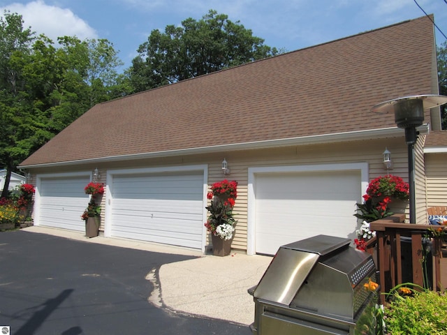 2011 Douglas Dr, Tawas City, MI 48763 - view of detached garage