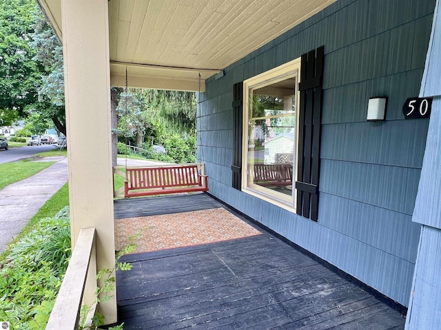 506 E Division St, Cadillac, MI 49601 - view of porch