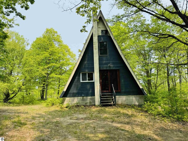 11711 E 22 3/4 Rd, Manton, MI 49663 - view of back of property
