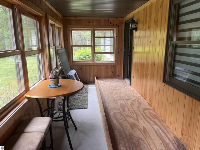 2168 S Lorenz Rd, Tawas City, MI 48763 - sunroom / solarium featuring plenty of natural light