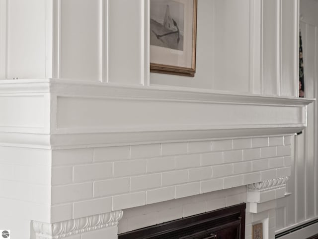 431 Michigan Ave, Charlevoix, MI 49720 - detailed view of a baseboard heating unit