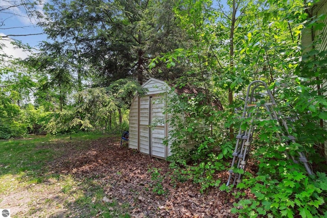 618 N River Ave, Alma, MI 48801 - view of shed