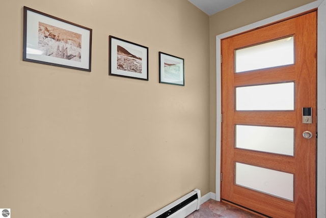 710 E Division St, Cadillac, MI 49601 - foyer with baseboards