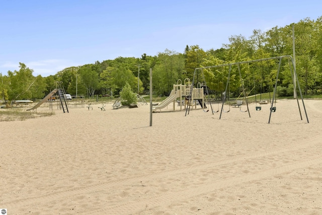1884 Beech Rd, Frankfort, MI 49635 - view of community playground