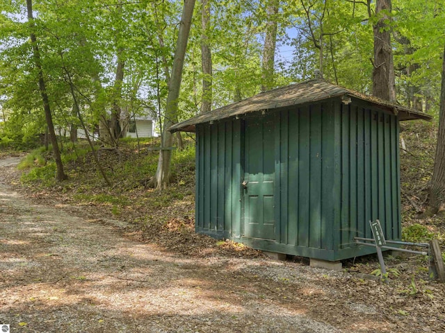 1884 Beech Rd, Frankfort, MI 49635 - view of shed