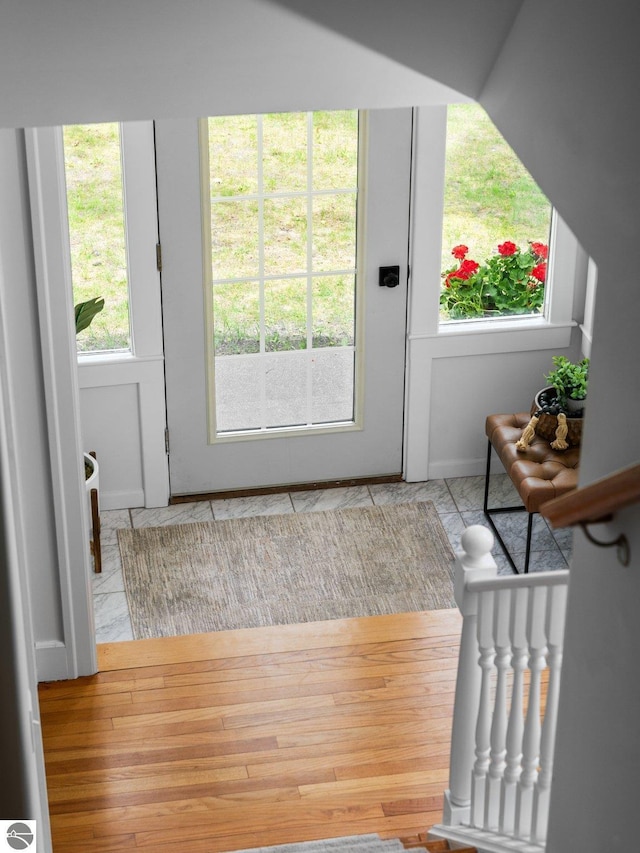 107 Hillcrest Ct, Traverse City, MI 49684 - entryway featuring baseboards