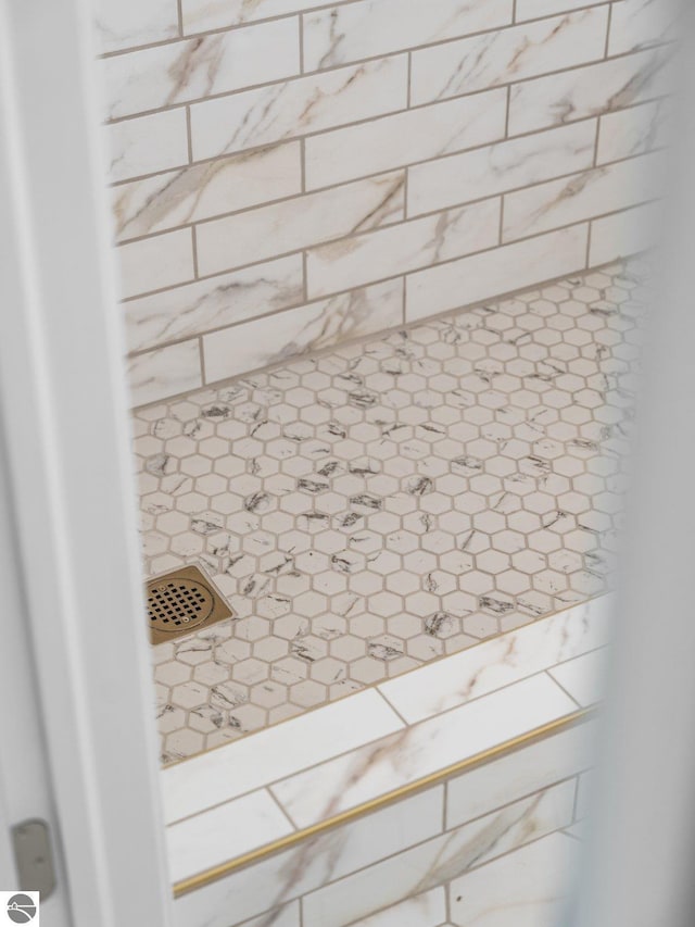 107 Hillcrest Ct, Traverse City, MI 49684 - bathroom view of tiled shower