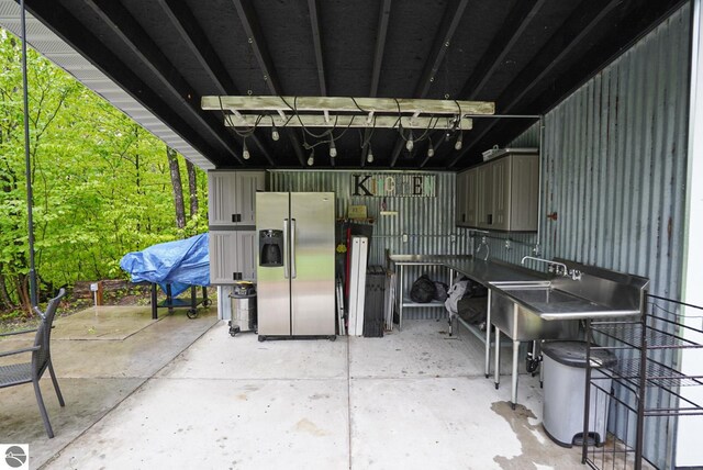 100 Fence Row Cir, Leroy, MI 49655 - view of patio / terrace