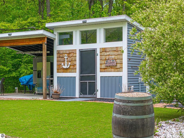 100 Fence Row Cir, Leroy, MI 49655 - view of outdoor structure