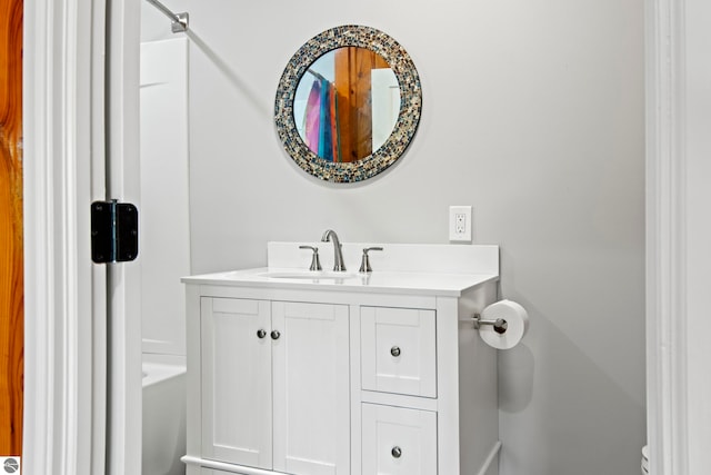 2664 Chandler Rd, Traverse City, MI 49686 - bathroom featuring vanity and toilet