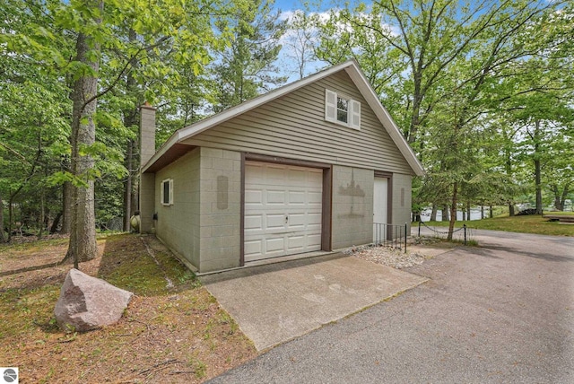 9017 Clam Lake Rd, Bellaire, MI 49615 - view of detached garage
