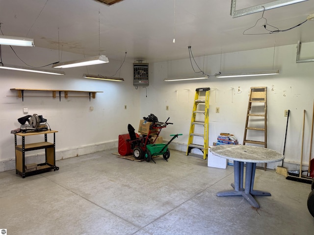 217 Evans St, East Tawas, MI 48730 - view of garage