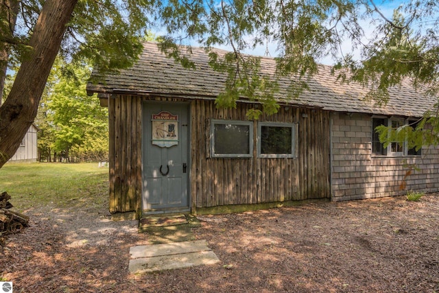 12570 N Cathead Point Rd, Northport, MI 49670 - view of outdoor structure